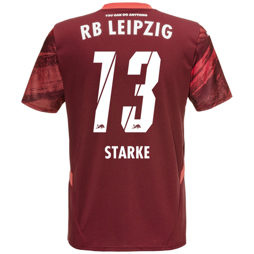 Enfant Maillot Sandra Starke #13 Bordeaux Tenues Extérieur 2024/25 T-Shirt Belgique