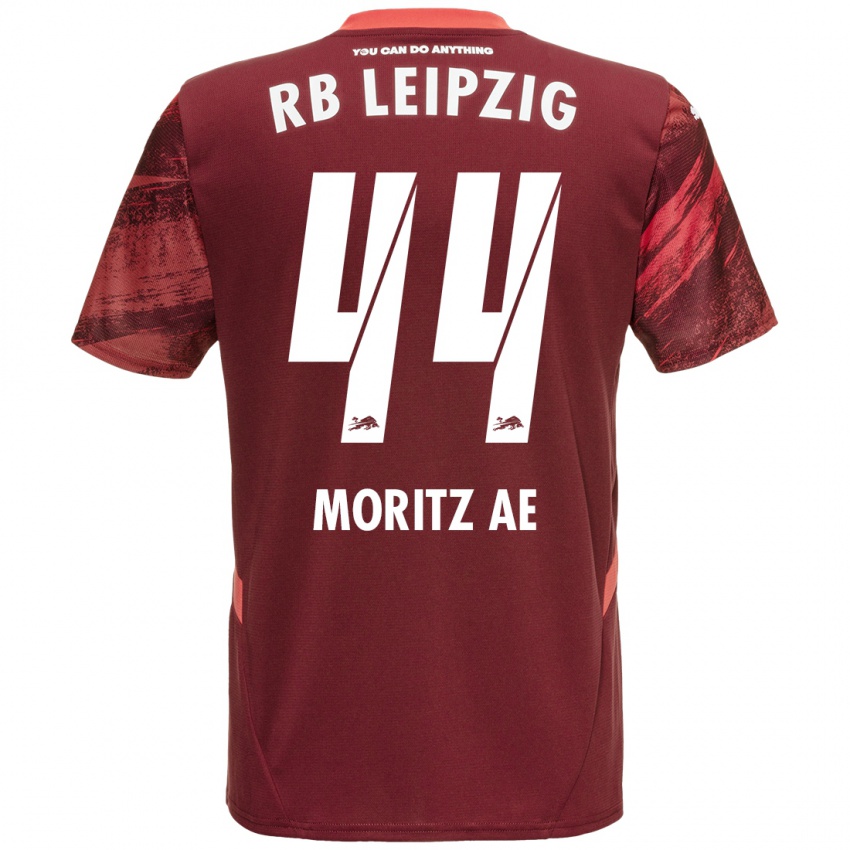 Enfant Maillot Moritz Aé #44 Bordeaux Tenues Extérieur 2024/25 T-Shirt Belgique