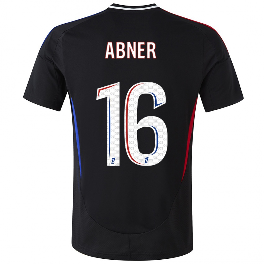 Kinderen Abner #16 Zwart Uitshirt Uittenue 2024/25 T-Shirt België