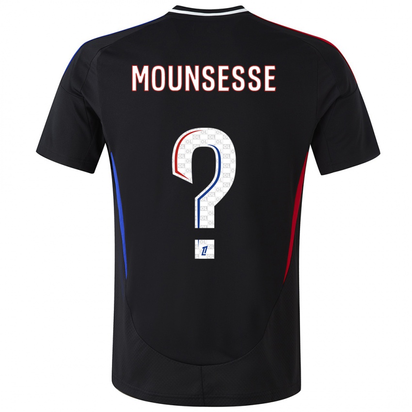 Kinderen Jeremy Mounsesse #0 Zwart Uitshirt Uittenue 2024/25 T-Shirt België