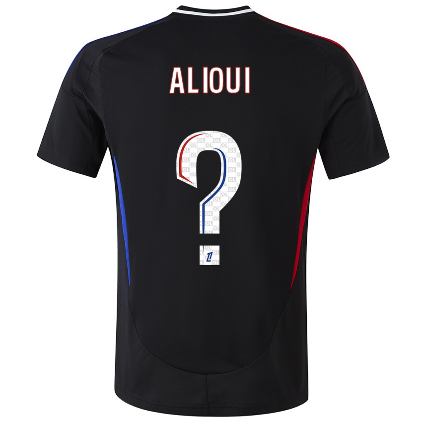 Kinderen Adam Alioui #0 Zwart Uitshirt Uittenue 2024/25 T-Shirt België