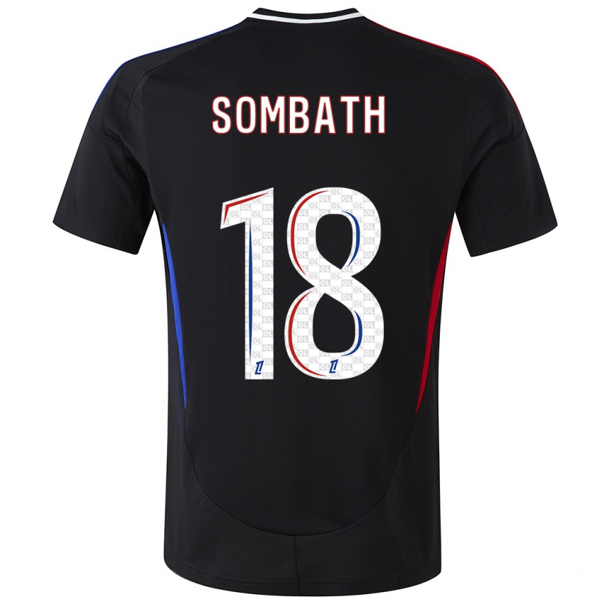 Enfant Maillot Alice Sombath #18 Noir Tenues Extérieur 2024/25 T-Shirt Belgique