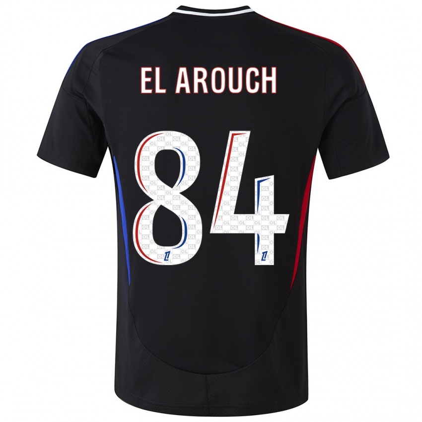 Kinderen Mohamed El Arouch #84 Zwart Uitshirt Uittenue 2024/25 T-Shirt België