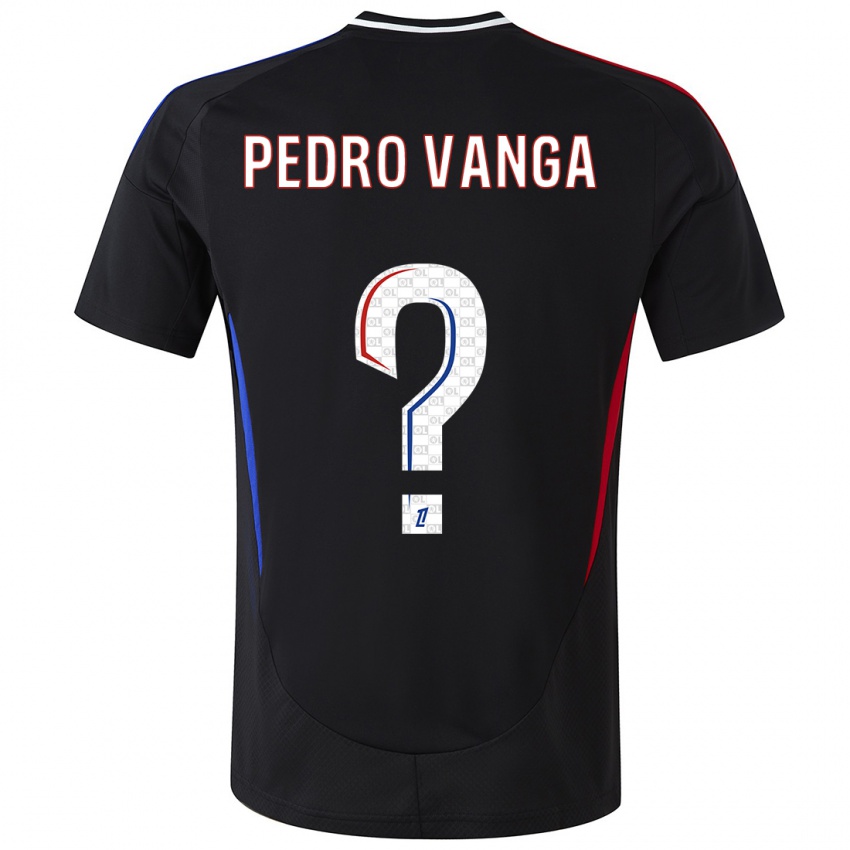 Kinderen Emerson Pedro Vanga #0 Zwart Uitshirt Uittenue 2024/25 T-Shirt België