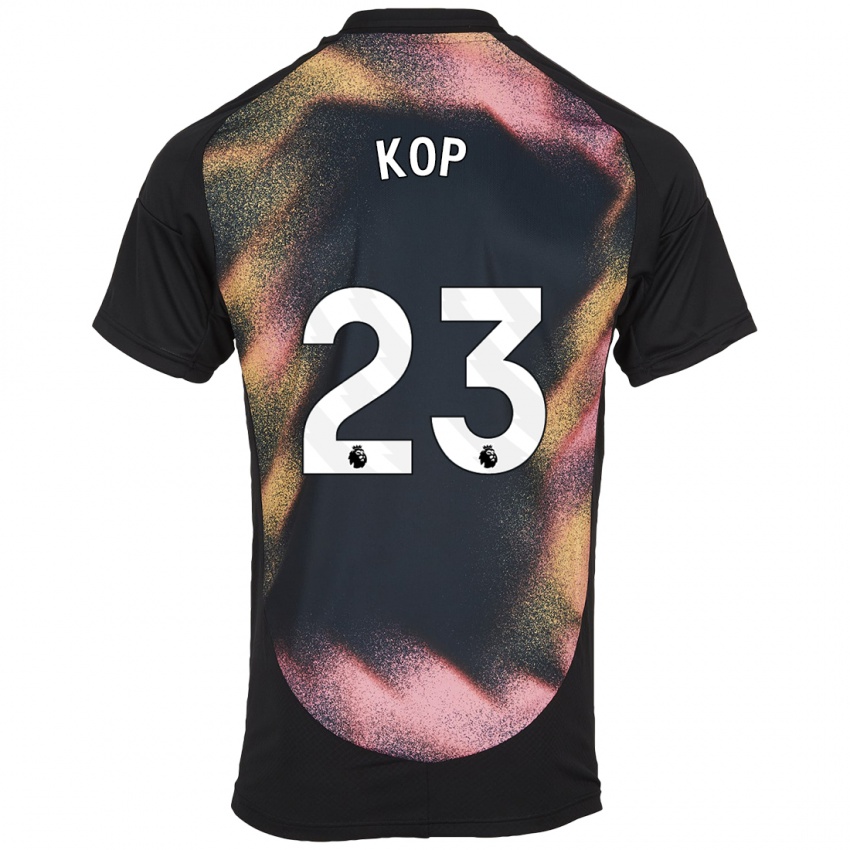 Kinderen Lize Kop #23 Zwart Wit Uitshirt Uittenue 2024/25 T-Shirt België