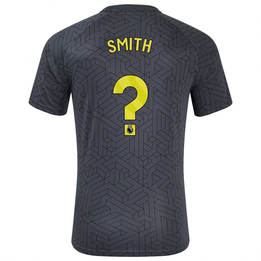 Kinderen Odin Samuels-Smith #0 Zwart Geel Uitshirt Uittenue 2024/25 T-Shirt België