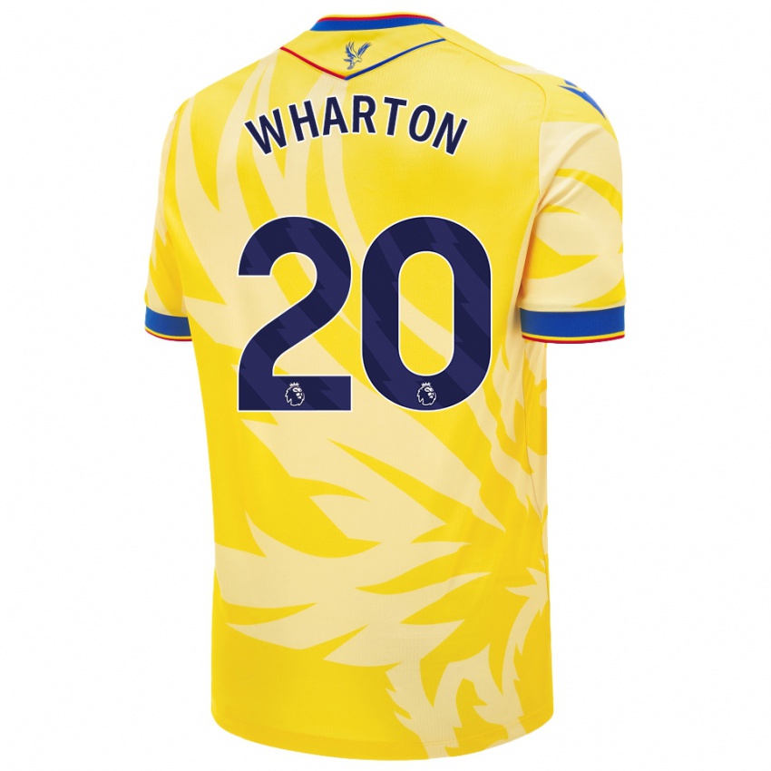 Enfant Maillot Adam Wharton #20 Jaune Tenues Extérieur 2024/25 T-Shirt Belgique