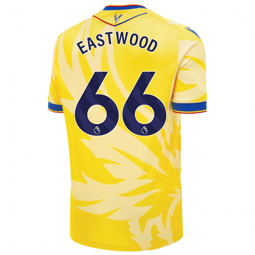 Enfant Maillot Billy Eastwood #66 Jaune Tenues Extérieur 2024/25 T-Shirt Belgique