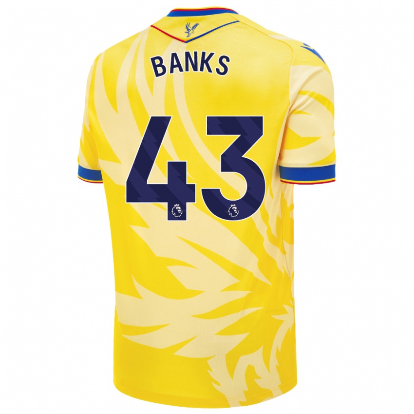 Kinderen Scott Banks #43 Geel Uitshirt Uittenue 2024/25 T-Shirt België