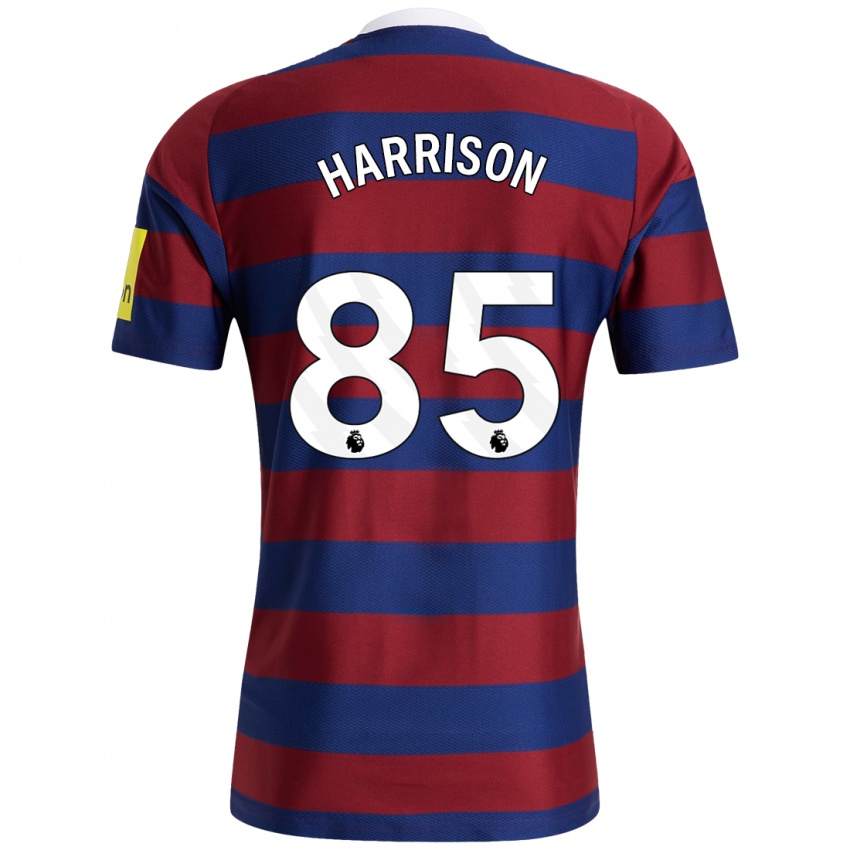 Enfant Maillot Adam Harrison #85 Bordeaux Bleu Marine Tenues Extérieur 2024/25 T-Shirt Belgique