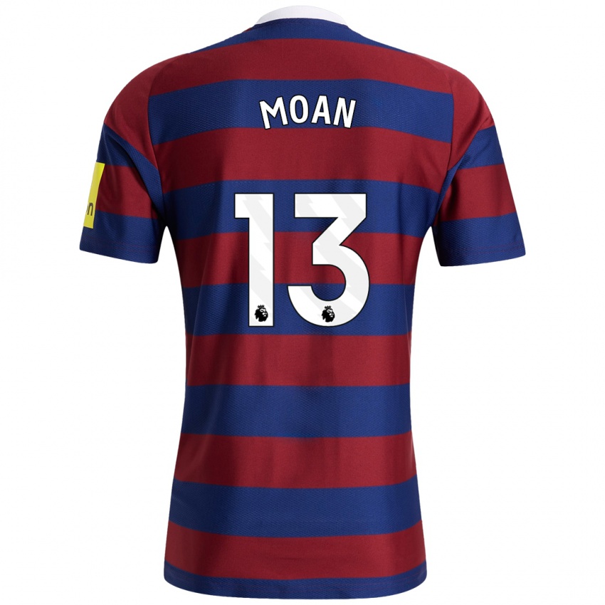 Enfant Maillot Claudia Moan #13 Bordeaux Bleu Marine Tenues Extérieur 2024/25 T-Shirt Belgique