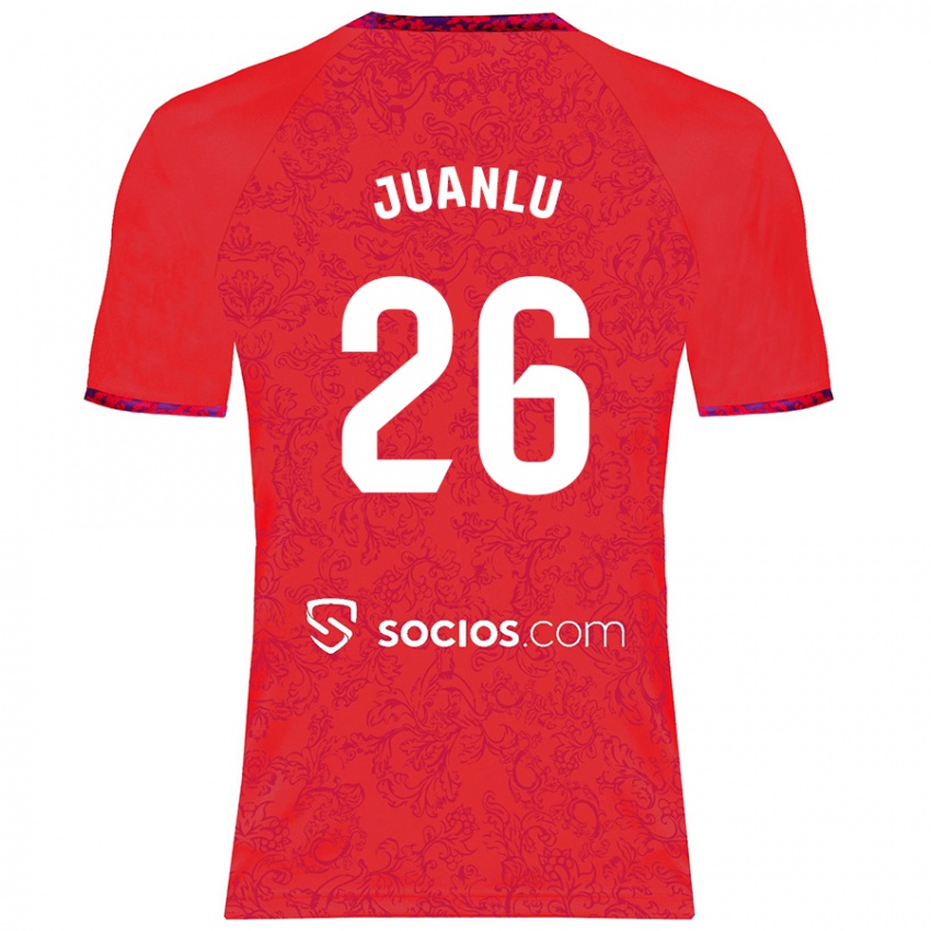 Enfant Maillot Juanlu Sánchez #26 Rouge Tenues Extérieur 2024/25 T-Shirt Belgique