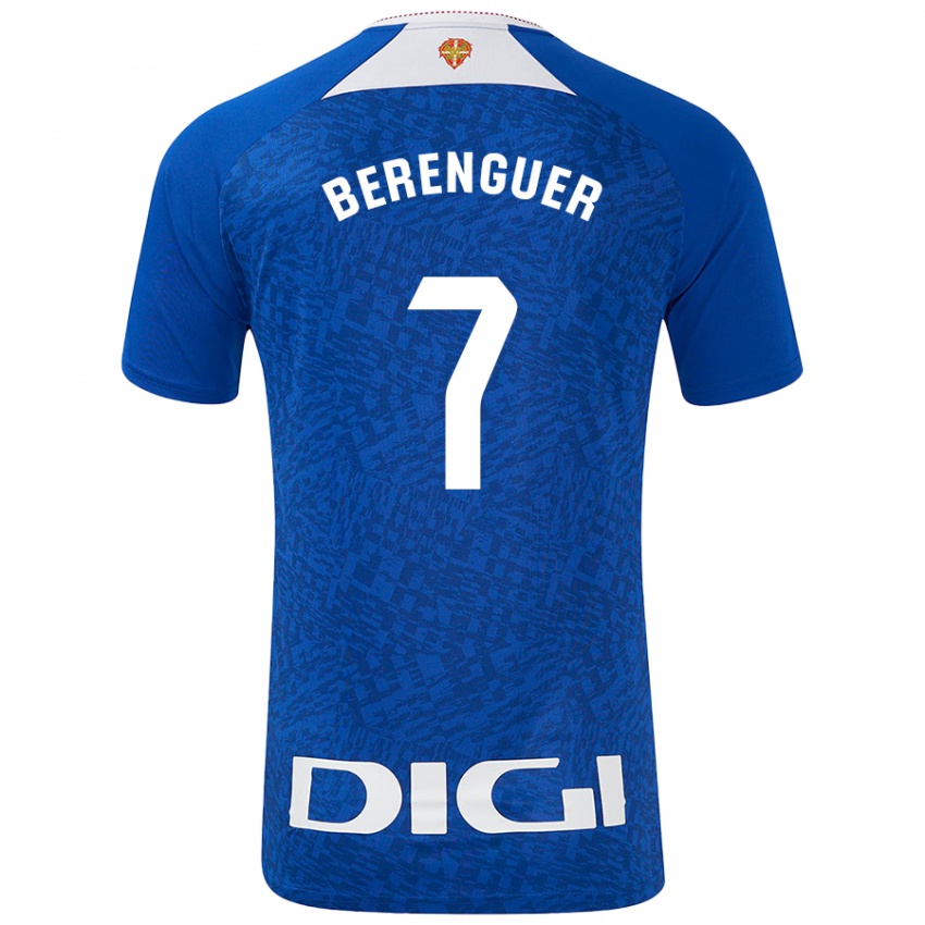 Enfant Maillot Álex Berenguer #7 Bleu Roi Tenues Extérieur 2024/25 T-Shirt Belgique