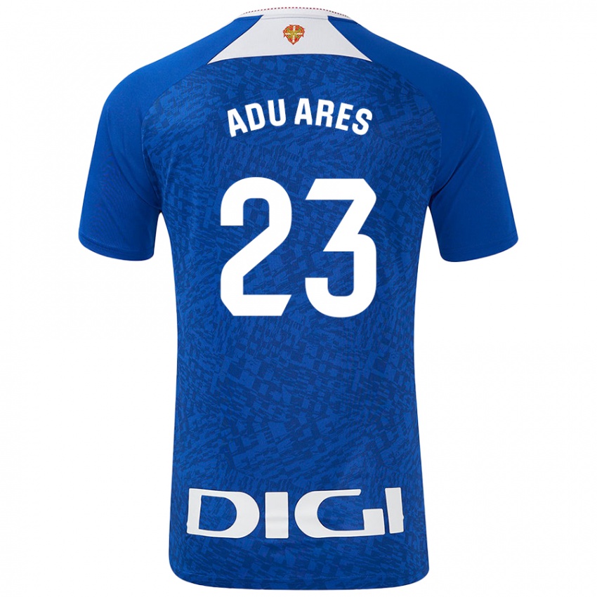 Enfant Maillot Adu Ares #23 Bleu Roi Tenues Extérieur 2024/25 T-Shirt Belgique