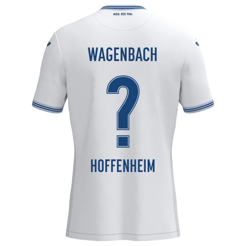 Kinder Lion Wagenbach #0 Weiß Blau Auswärtstrikot Trikot 2024/25 T-Shirt Belgien