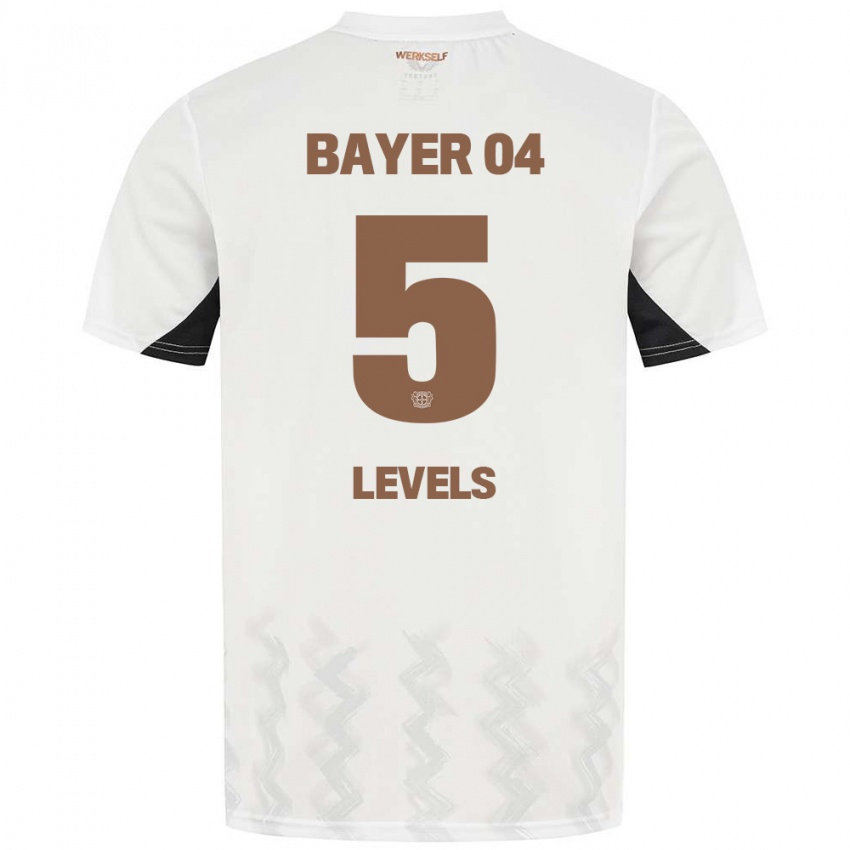 Kinderen Janou Levels #5 Wit Zwart Uitshirt Uittenue 2024/25 T-Shirt België