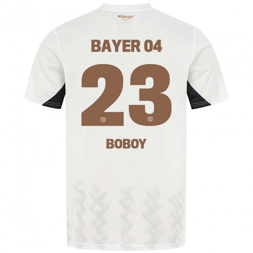 Kinder Delice Boboy #23 Weiß Schwarz Auswärtstrikot Trikot 2024/25 T-Shirt Belgien