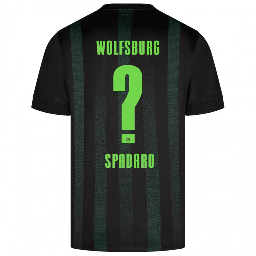 Kinder Michele Spadaro #0 Dunkelgrün Auswärtstrikot Trikot 2024/25 T-Shirt Belgien