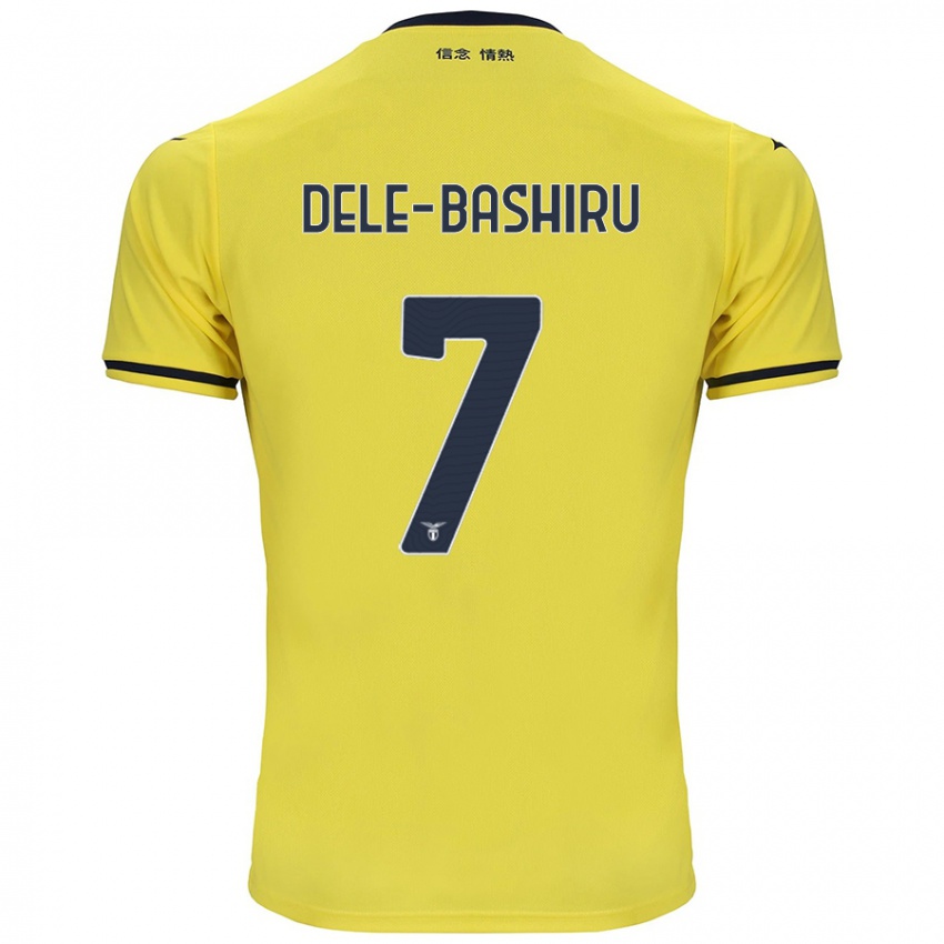 Kinderen Fisayo Dele-Bashiru #7 Geel Uitshirt Uittenue 2024/25 T-Shirt België