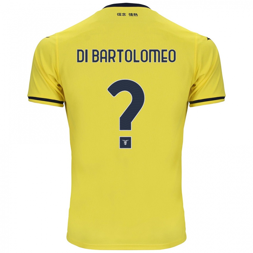 Kinderen Damiano Di Bartolomeo #0 Geel Uitshirt Uittenue 2024/25 T-Shirt België