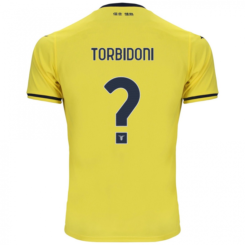 Kinderen Marco Torbidoni #0 Geel Uitshirt Uittenue 2024/25 T-Shirt België