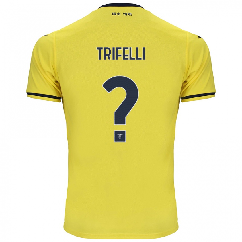 Kinderen Cristiano Trifelli #0 Geel Uitshirt Uittenue 2024/25 T-Shirt België