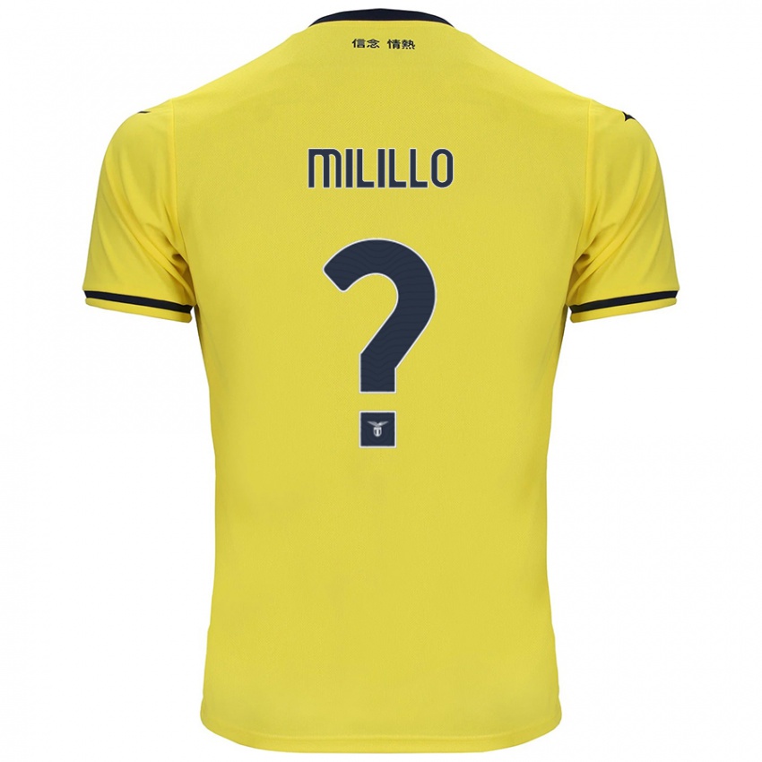 Kinderen Flavio Milillo #0 Geel Uitshirt Uittenue 2024/25 T-Shirt België