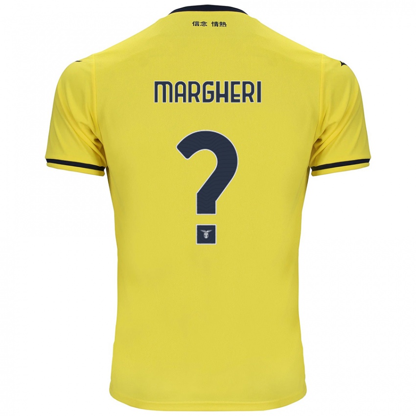 Kinderen Emanuele Margheri #0 Geel Uitshirt Uittenue 2024/25 T-Shirt België