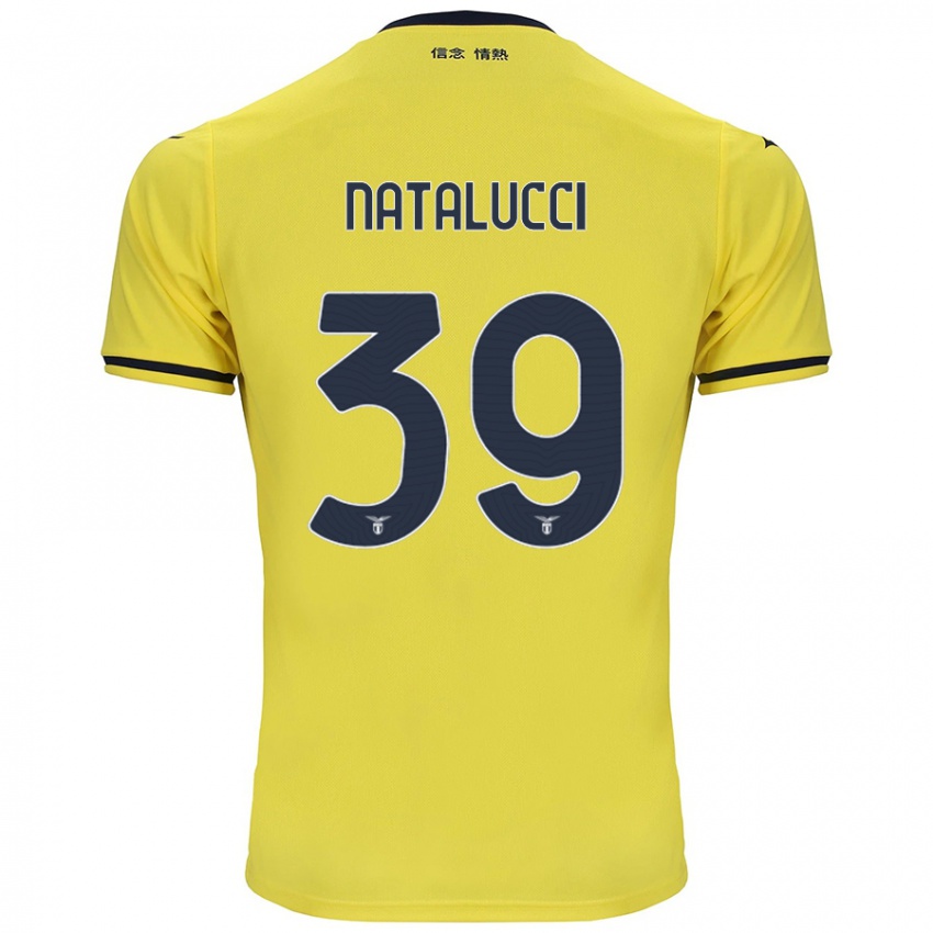 Kinderen Serena Natalucci #39 Geel Uitshirt Uittenue 2024/25 T-Shirt België