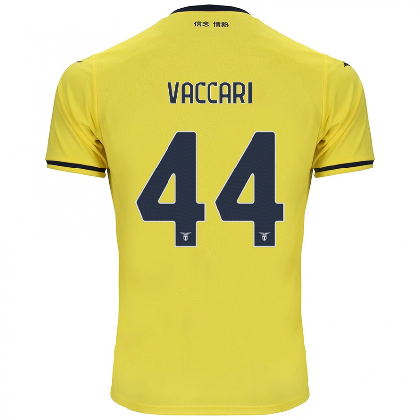 Kinderen Flavia Vaccari #44 Geel Uitshirt Uittenue 2024/25 T-Shirt België