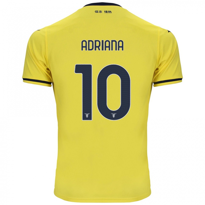 Kinderen Adriana Martín Santamaría #10 Geel Uitshirt Uittenue 2024/25 T-Shirt België