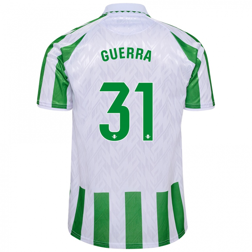 Heren Ana Guerra Morcillo #31 Groen Witte Strepen Thuisshirt Thuistenue 2024/25 T-Shirt België