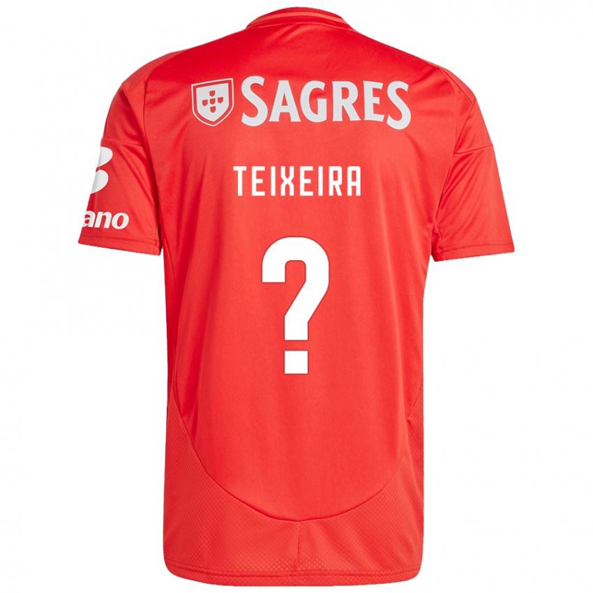 Heren Ricardo Teixeira #0 Rood Wit Thuisshirt Thuistenue 2024/25 T-Shirt België