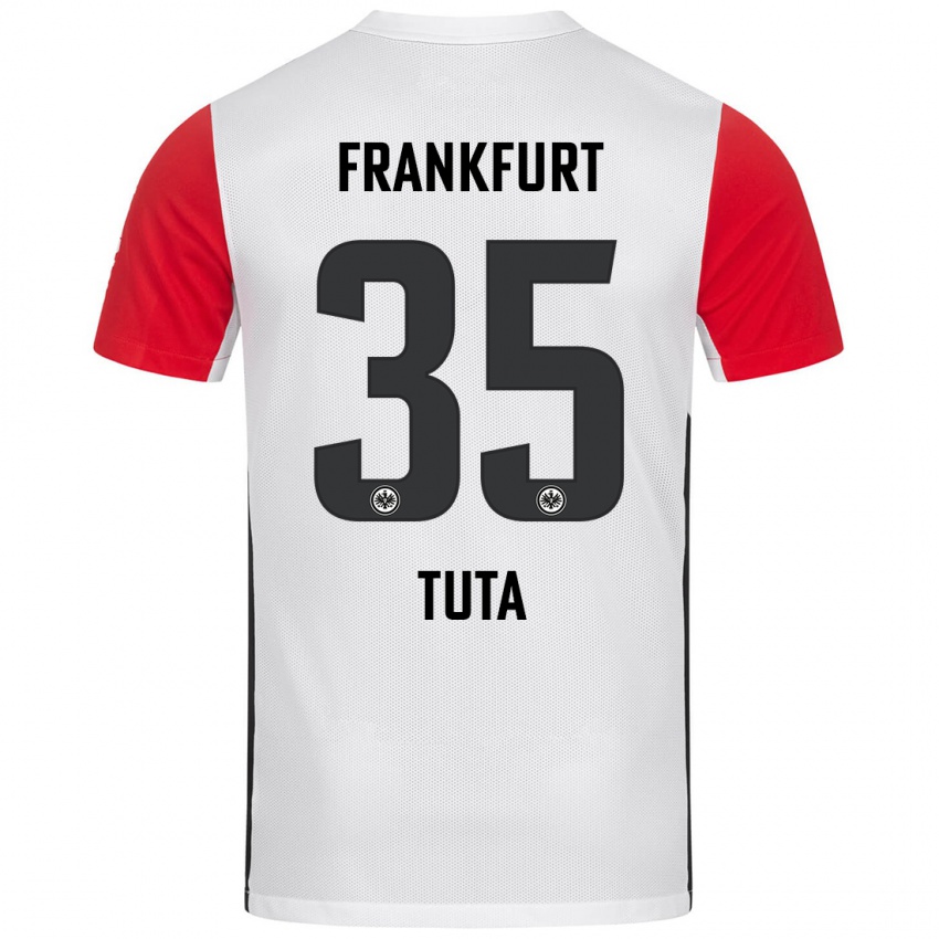 Heren Tuta #35 Wit Rood Thuisshirt Thuistenue 2024/25 T-Shirt België