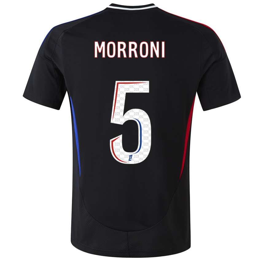 Heren Perle Morroni #5 Zwart Uitshirt Uittenue 2024/25 T-Shirt België