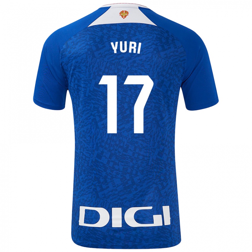 Homme Maillot Yuri Berchiche #17 Bleu Roi Tenues Extérieur 2024/25 T-Shirt Belgique