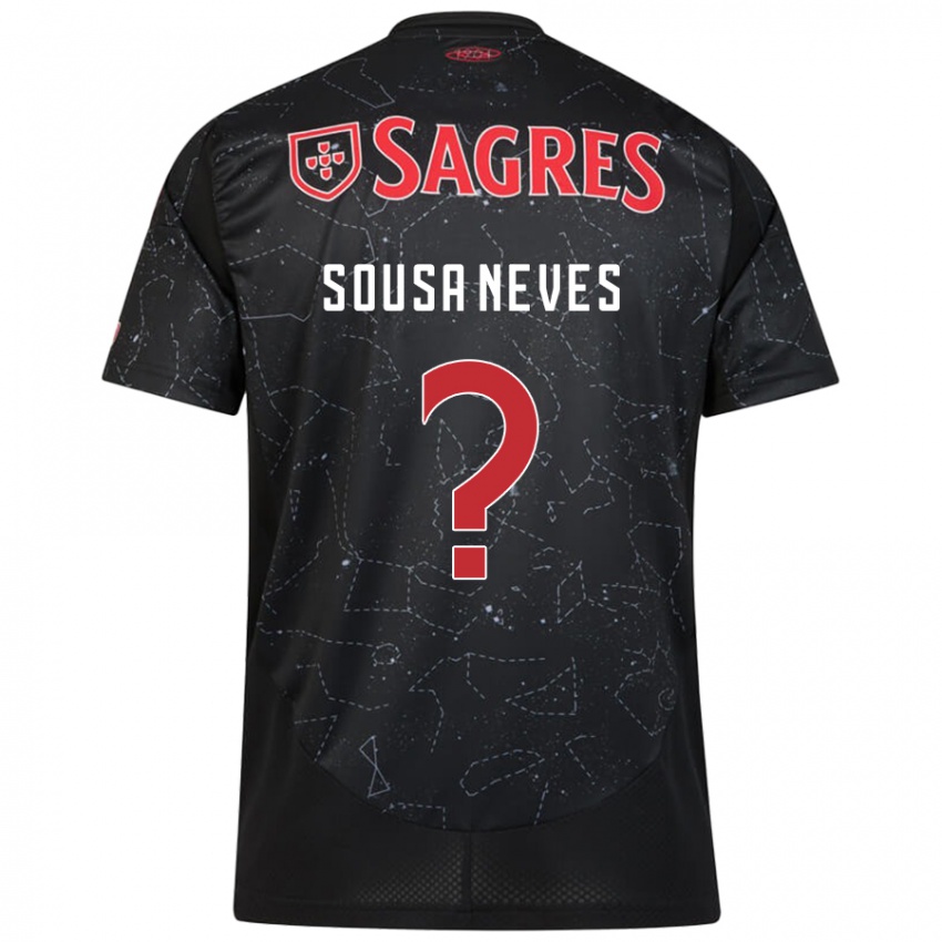 Homme Maillot Dilan Alison Sousa Neves #0 Noir Rouge Tenues Extérieur 2024/25 T-Shirt Belgique