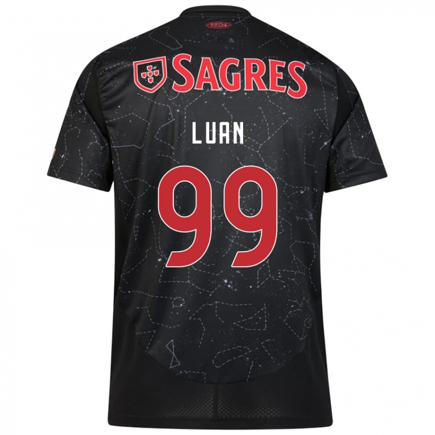 Homme Maillot Luan #99 Noir Rouge Tenues Extérieur 2024/25 T-Shirt Belgique