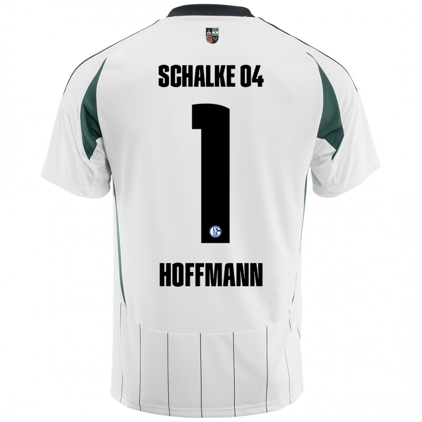 Herren Ron-Thorben Hoffmann #1 Weiß Grün Auswärtstrikot Trikot 2024/25 T-Shirt Belgien