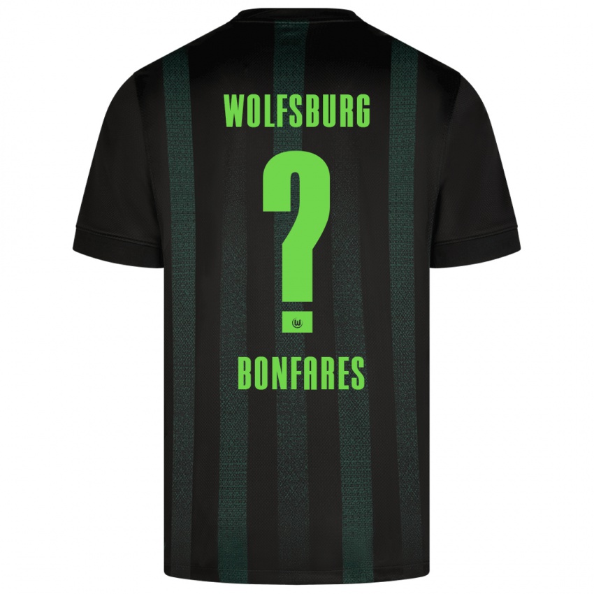 Heren Marouan Bonfares #0 Donkergroen Uitshirt Uittenue 2024/25 T-Shirt België