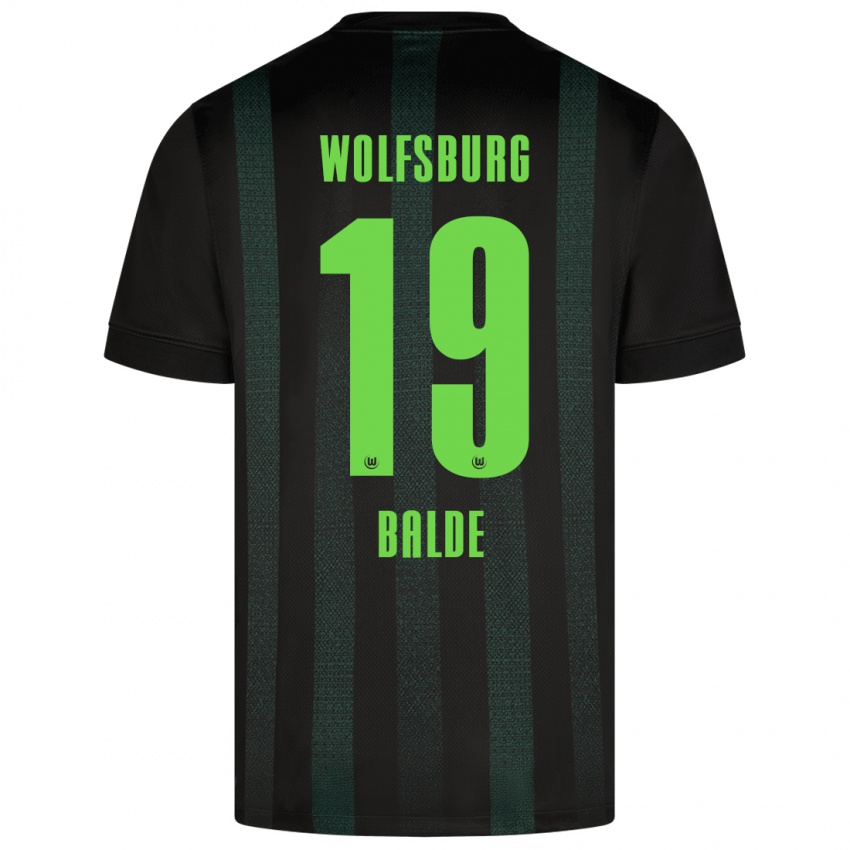 Heren Saido Balde #19 Donkergroen Uitshirt Uittenue 2024/25 T-Shirt België