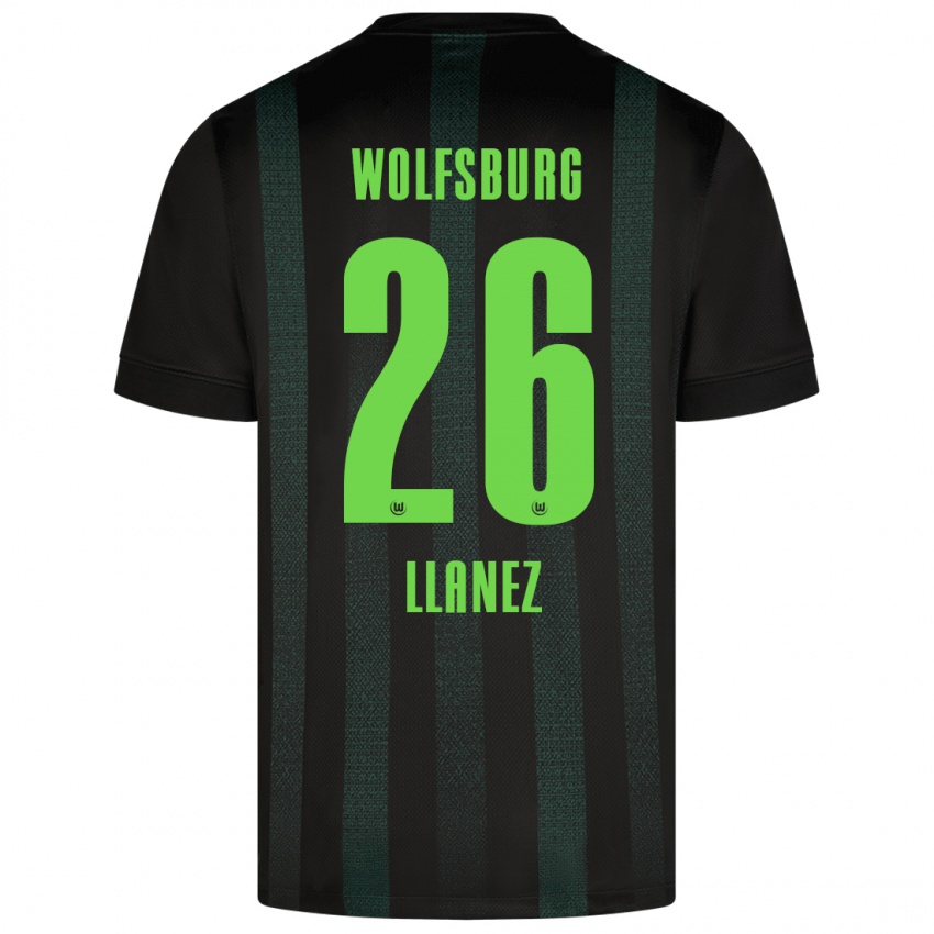 Heren Ulysses Llanez #26 Donkergroen Uitshirt Uittenue 2024/25 T-Shirt België