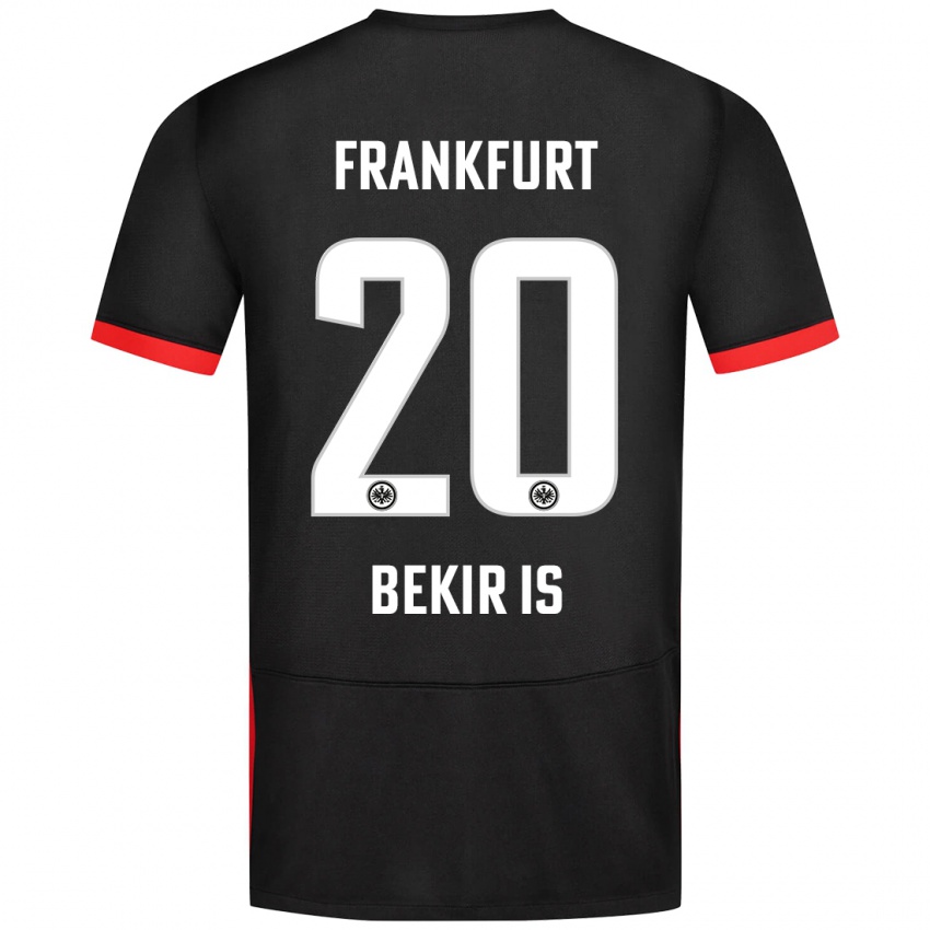 Heren Eba Bekir Is #20 Zwart Uitshirt Uittenue 2024/25 T-Shirt België