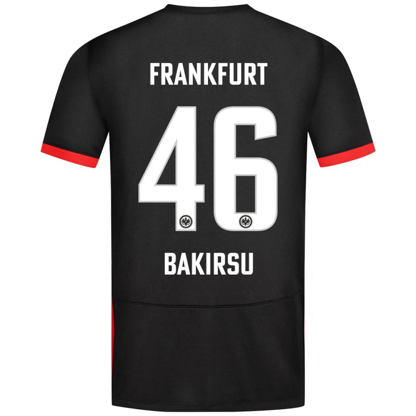 Heren Hüseyin Bakirsu #46 Zwart Uitshirt Uittenue 2024/25 T-Shirt België