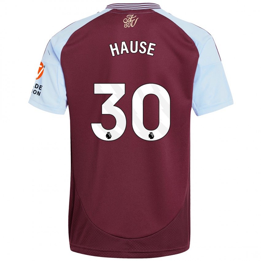 Dames Kortney Hause #30 Bordeaux Hemelsblauw Thuisshirt Thuistenue 2024/25 T-Shirt België