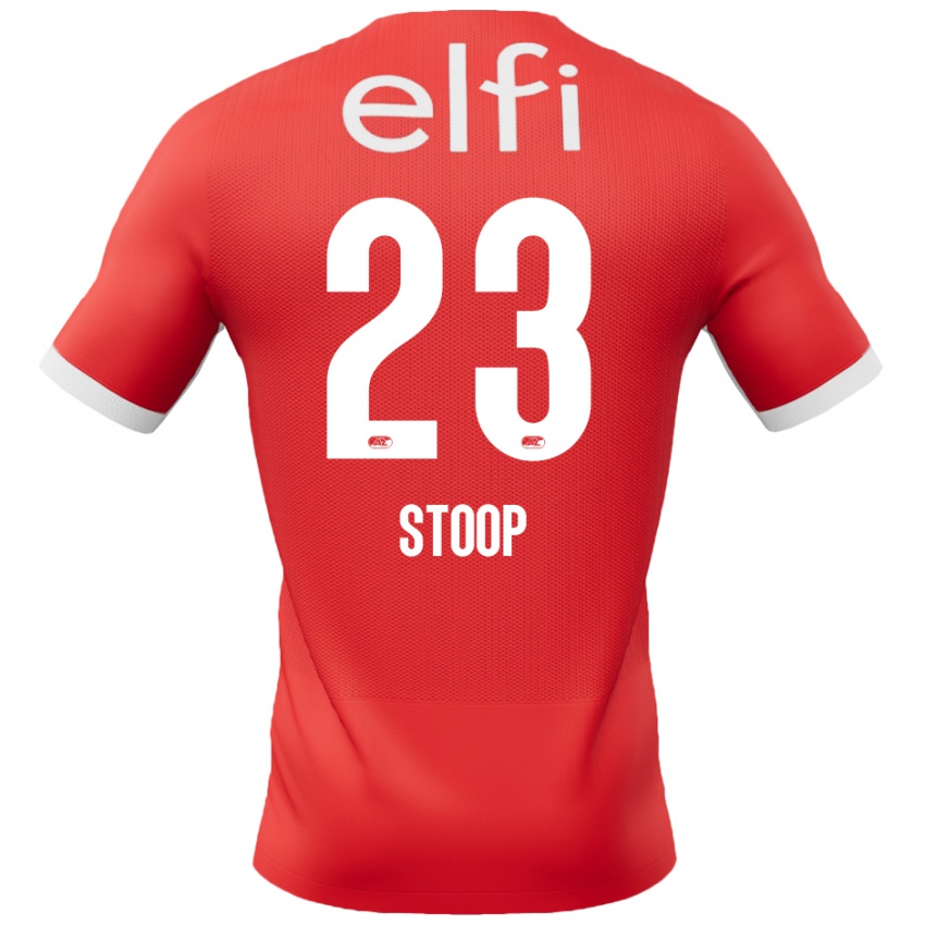 Damen Maudy Stoop #23 Rot Weiß Heimtrikot Trikot 2024/25 T-Shirt Belgien