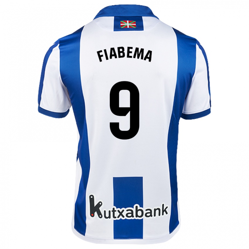 Damen Bryan Fiabema #9 Weiß Blau Heimtrikot Trikot 2024/25 T-Shirt Belgien