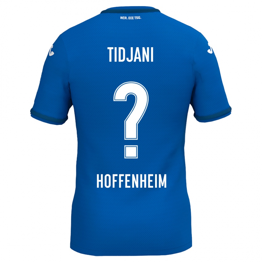 Damen Nouh Tidjani #0 Königsblau Heimtrikot Trikot 2024/25 T-Shirt Belgien