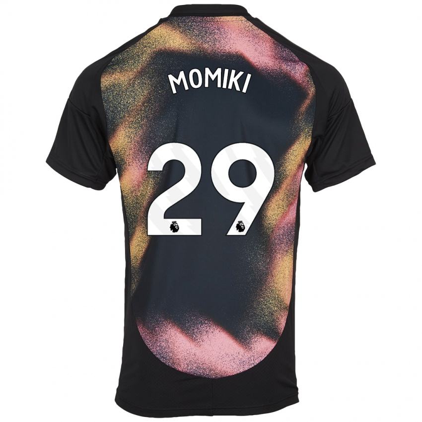 Dames Yuka Momiki #29 Zwart Wit Uitshirt Uittenue 2024/25 T-Shirt België