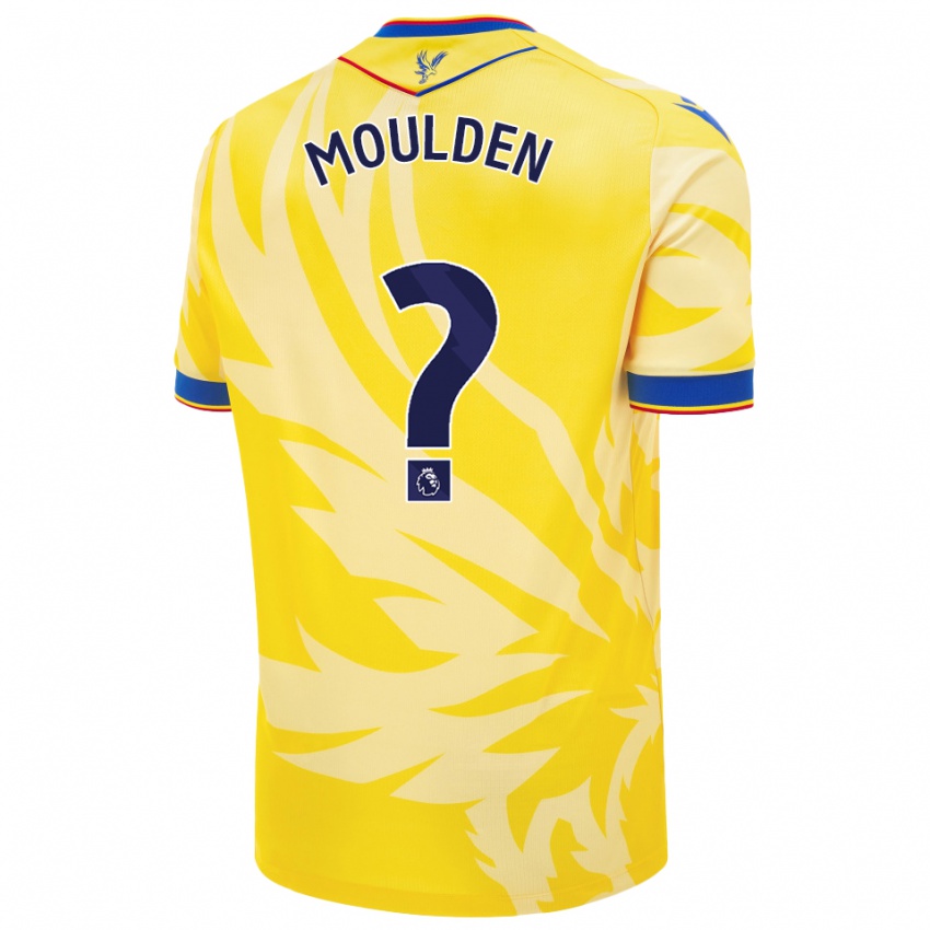 Dames Louie Moulden #0 Geel Uitshirt Uittenue 2024/25 T-Shirt België